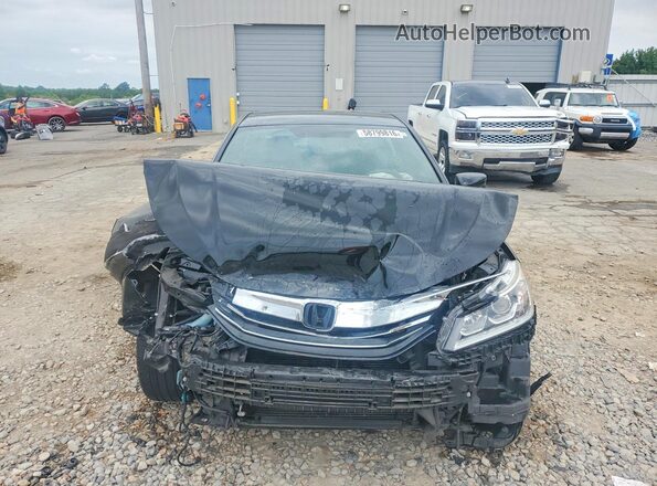 1HGCR2F53HA165307 2017 HONDA ACCORD Black Widok z przodu