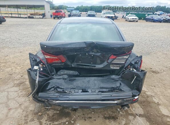 1HGCR2F53HA165307 2017 HONDA ACCORD Black Widok z tyłu