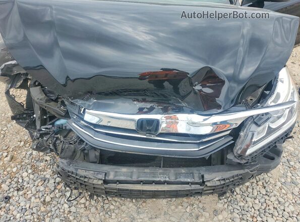1HGCR2F53HA165307 2017 HONDA ACCORD Black Widok wnętrza z tyłu
