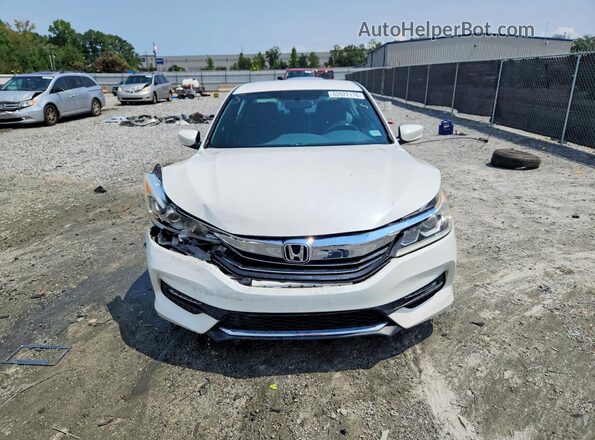 1HGCR2F53HA194256 2017 HONDA ACCORD White Вид спереду