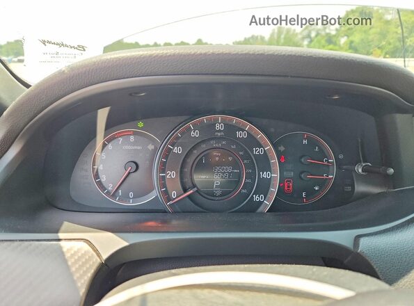 1HGCR2F53HA194256 2017 HONDA ACCORD White Вид щитка приладів