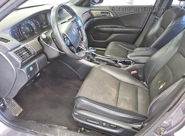 1HGCR2F53HA269666 2017 HONDA ACCORD Black Front interior view