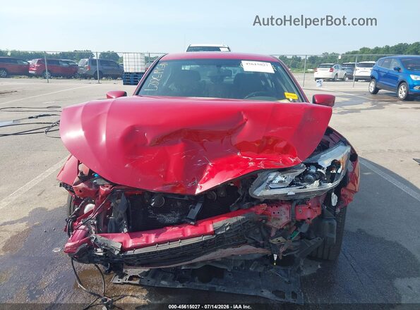 1HGCR2F54GA027077 2016 HONDA ACCORD Red უკანა სალონის ხედი