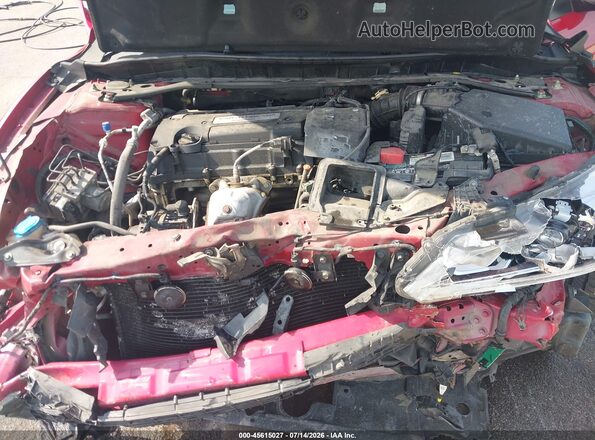 1HGCR2F54GA027077 2016 HONDA ACCORD Red უკანა ხედი