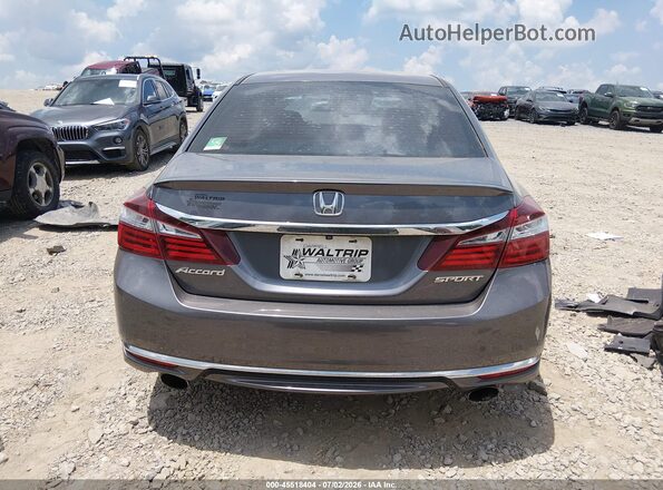 1HGCR2F54GA076716 2016 HONDA ACCORD Gray 