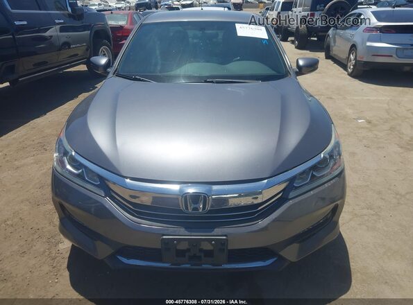 1HGCR2F54GA095332 2016 HONDA ACCORD Gray Widok zestawu wskaźników