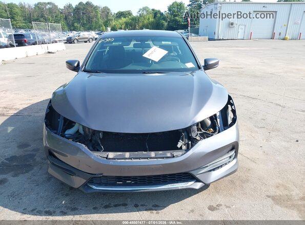 1HGCR2F54GA104496 2016 HONDA ACCORD Gray Front view