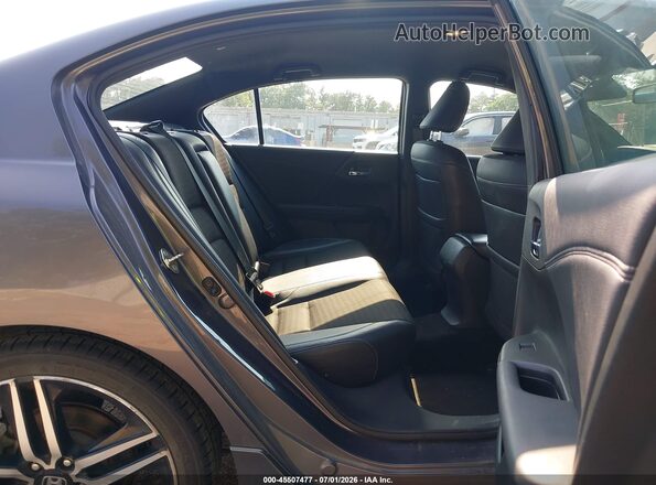 1HGCR2F54GA104496 2016 HONDA ACCORD Gray VIN sticker view