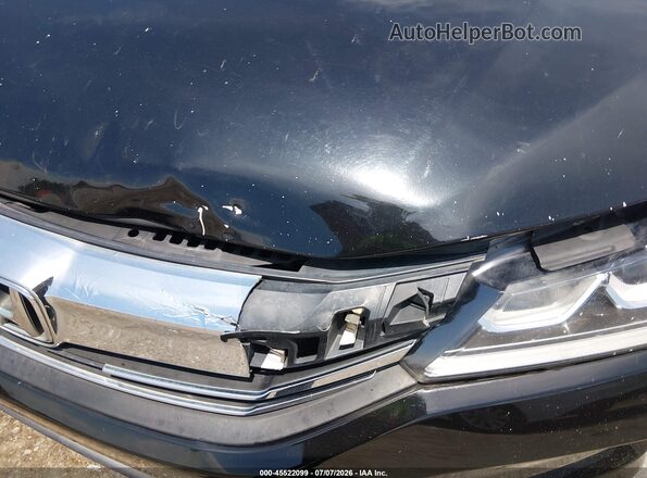 1HGCR2F54GA229028 2016 HONDA ACCORD Black წინა ხედი