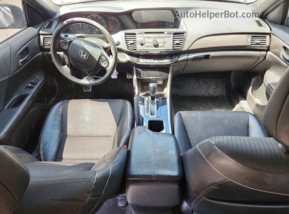 1HGCR2F55GA058502 2016 HONDA ACCORD Gray Widok deski rozdzielczej