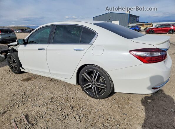 1HGCR2F55GA072108 2016 HONDA ACCORD White Trasero izquierdo