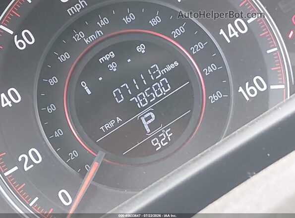 1HGCR2F55GA241057 2016 HONDA ACCORD Черный 