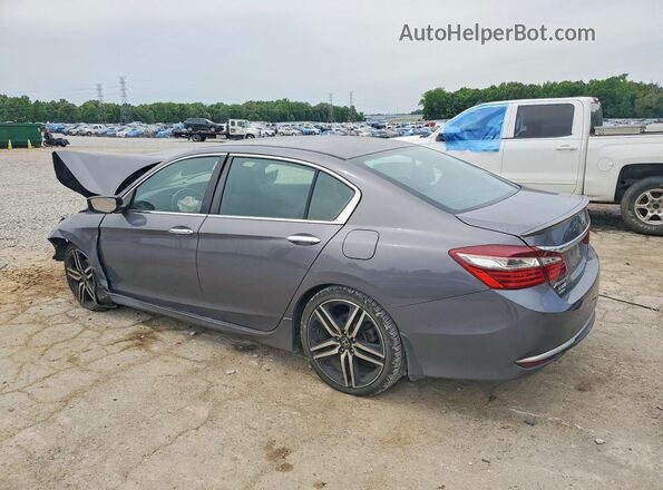 1HGCR2F55HA012895 2017 HONDA ACCORD Gray Задня ліва чверть