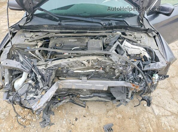 1HGCR2F55HA012895 2017 HONDA ACCORD Gray Вид задньої частини салону