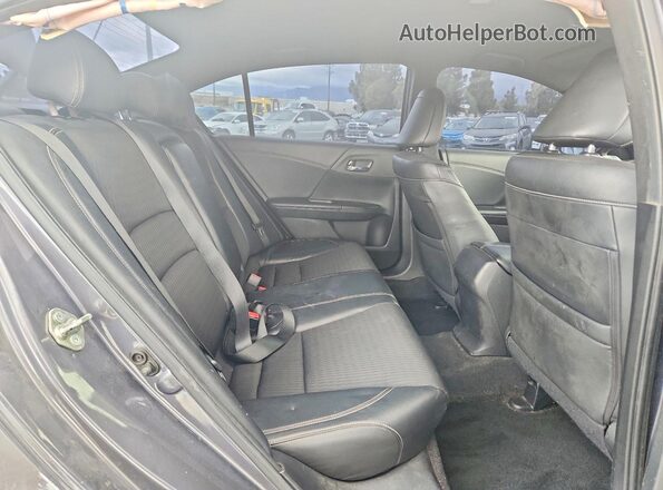 1HGCR2F55HA048344 2017 HONDA ACCORD Charcoal Widok tylnych siedzeń