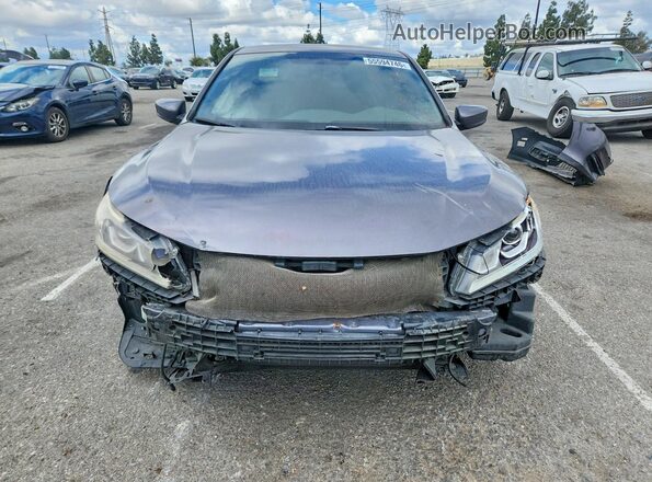 1HGCR2F55HA048344 2017 HONDA ACCORD Charcoal Widok z przodu