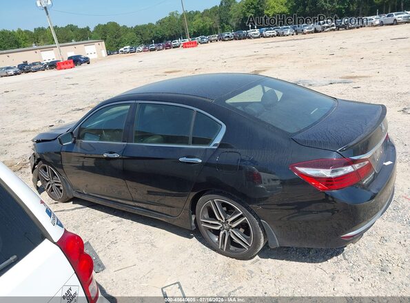 1HGCR2F55HA128193 2017 HONDA ACCORD Black 