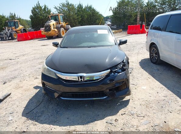 1HGCR2F55HA128193 2017 HONDA ACCORD Black Սալոնի հետևի տեսք