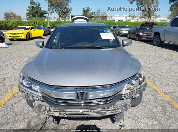 1HGCR2F55HA196378 2017 HONDA ACCORD Silver Вид щитка приладів