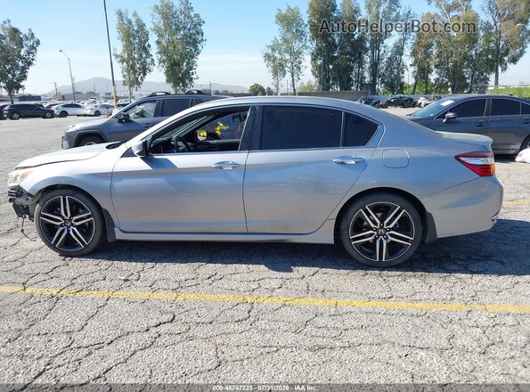1HGCR2F55HA196378 2017 HONDA ACCORD Silver Панорамний вид салону 360°