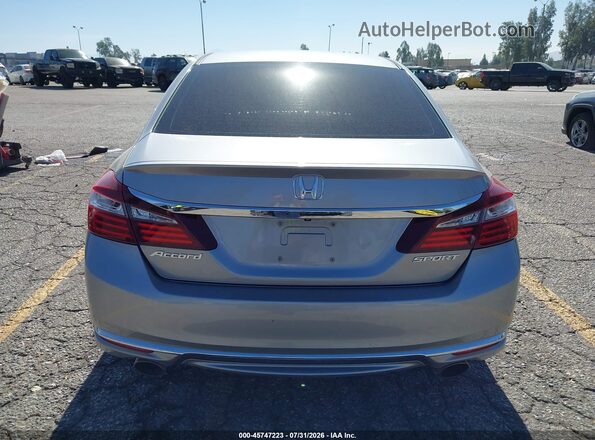 1HGCR2F55HA196378 2017 HONDA ACCORD Silver 