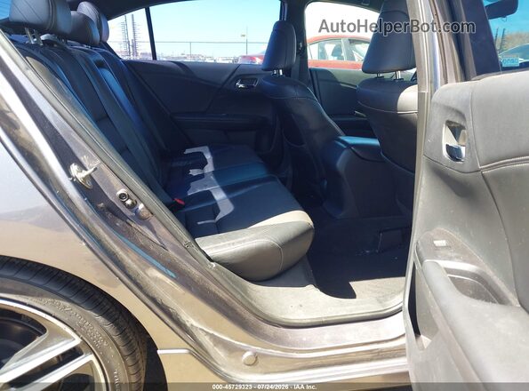 1HGCR2F56GA054586 2016 HONDA ACCORD Gray Vista de la etiqueta del VIN