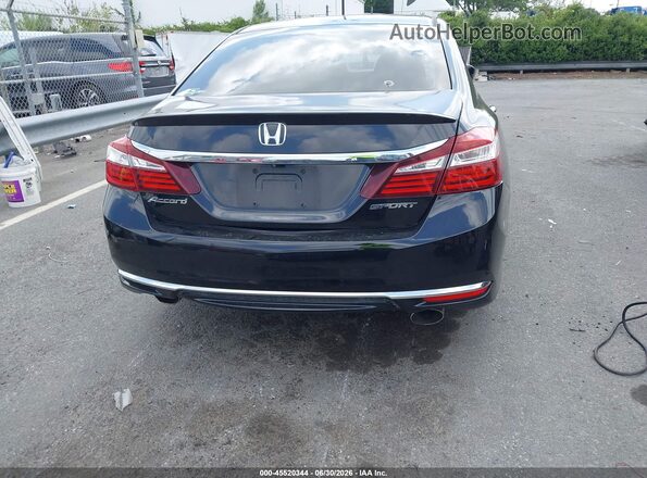 1HGCR2F56GA070870 2016 HONDA ACCORD Black 