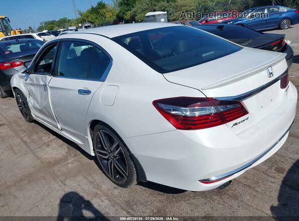 1HGCR2F56GA072215 2016 HONDA ACCORD White Tył lewy