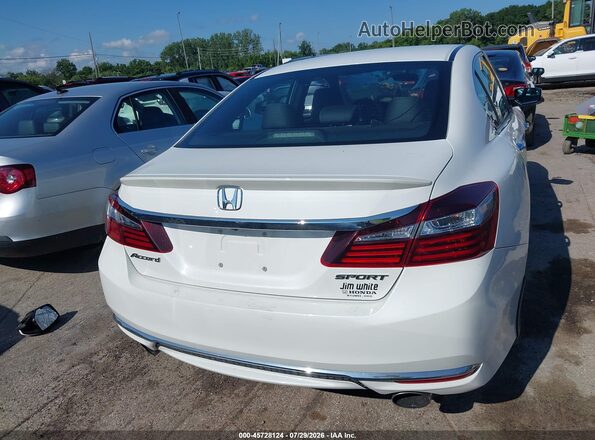 1HGCR2F56GA072215 2016 HONDA ACCORD White 
