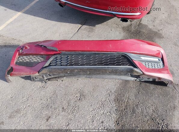 1HGCR2F56GA102832 2016 HONDA ACCORD Красный Вид щитка приборов