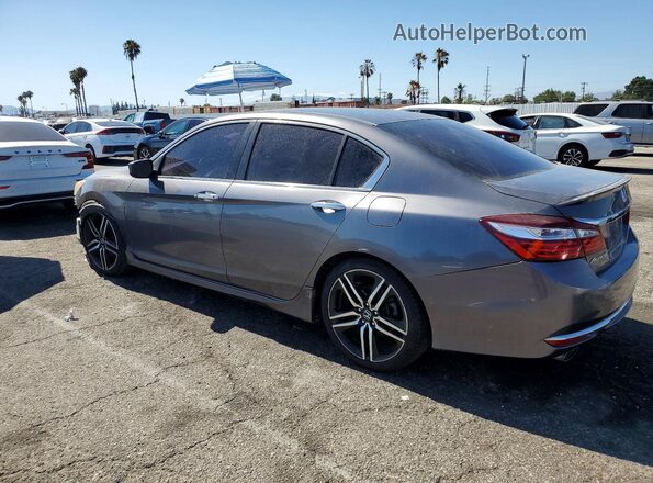 1HGCR2F56GA177997 2016 HONDA ACCORD Gray Հետևի ձախ