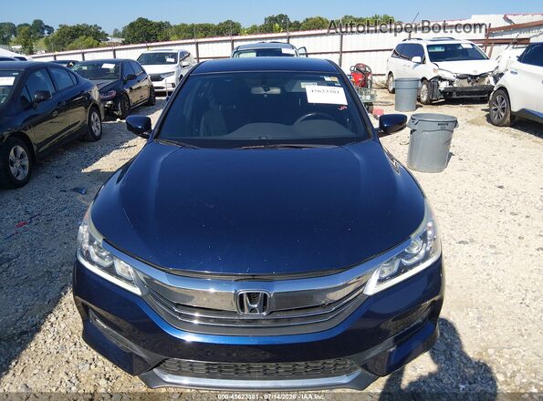 1HGCR2F56GA180706 2016 HONDA ACCORD Dark Blue Vista del cuadro de instrumentos