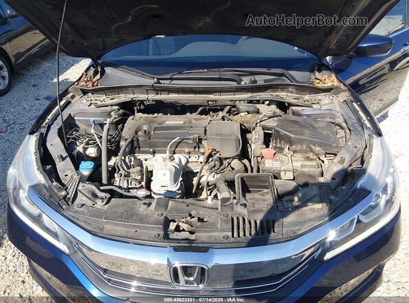 1HGCR2F56GA180706 2016 HONDA ACCORD Dark Blue Vista trasera