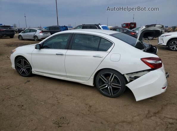 1HGCR2F56GA185467 2016 HONDA ACCORD White Tył lewy