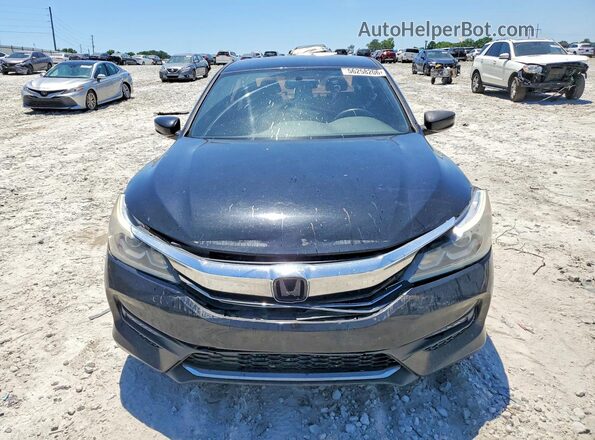1HGCR2F56HA007348 2017 HONDA ACCORD Черный Вид спереди