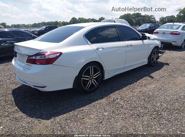 1HGCR2F56HA106039 2017 HONDA ACCORD Белый Задняя правая четверть