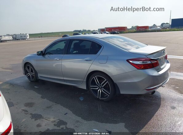 1HGCR2F56HA114092 2017 HONDA ACCORD Silver Widok wnętrza 360 stopni