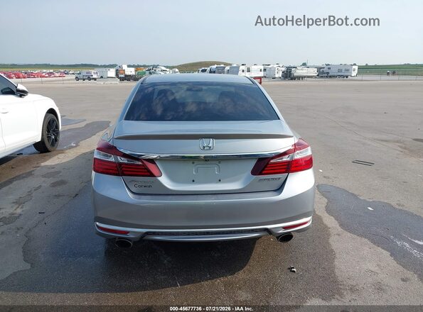 1HGCR2F56HA114092 2017 HONDA ACCORD Silver 