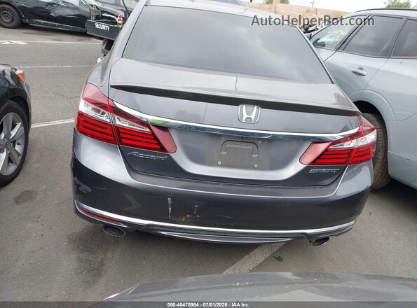 1HGCR2F56HA176950 2017 HONDA ACCORD Gray 