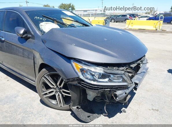 1HGCR2F56HA274909 2017 HONDA ACCORD Gray სალონის 360-გრადუსიანი ხედი