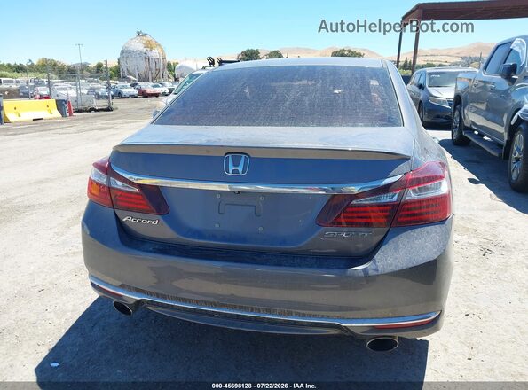 1HGCR2F56HA274909 2017 HONDA ACCORD Gray 