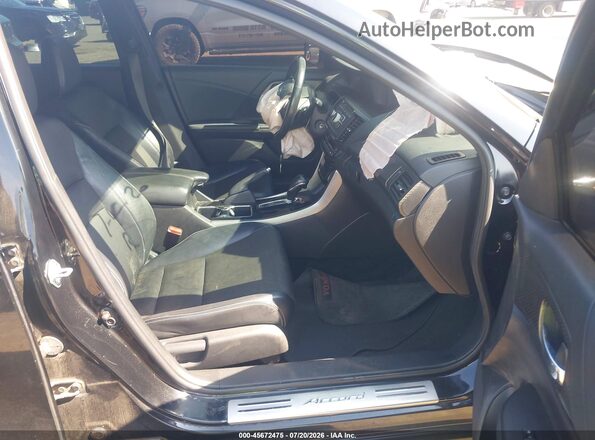 1HGCR2F56HA277471 2017 HONDA ACCORD Black წინა სალონის ხედი