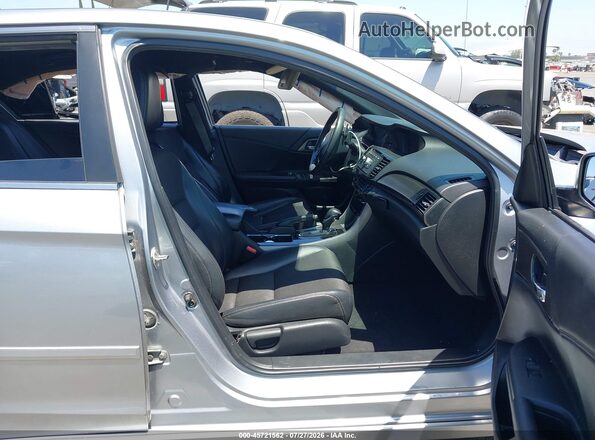 1HGCR2F57GA180567 2016 HONDA ACCORD Silver Widok wnętrza z przodu