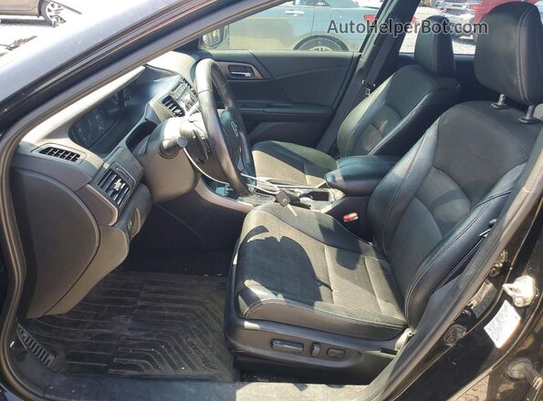 1HGCR2F57HA022716 2017 HONDA ACCORD Black Front interior view