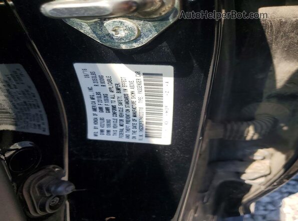 1HGCR2F57HA022716 2017 HONDA ACCORD Black Engine compartment view