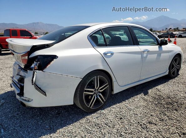 1HGCR2F57HA073519 2017 HONDA ACCORD White Tył prawy
