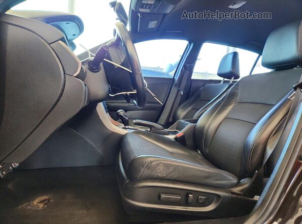 1HGCR2F57HA129250 2017 HONDA ACCORD Gray წინა სალონის ხედი
