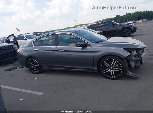 1HGCR2F57HA269671 2017 HONDA ACCORD Gray 360 interior view