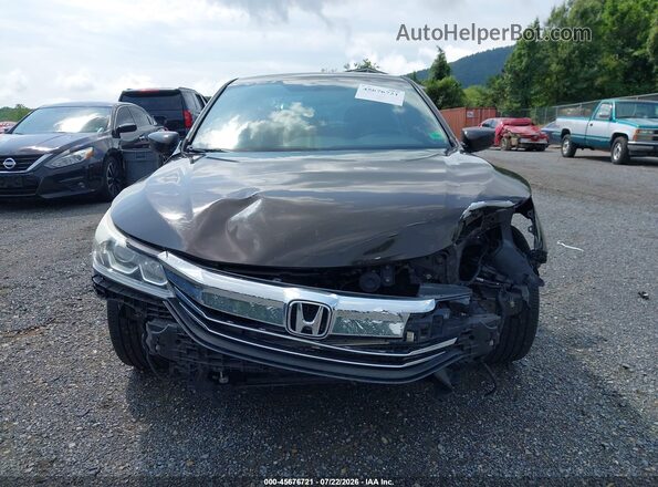 1HGCR2F58GA016549 2016 HONDA ACCORD Коричневый Вид задней части салона