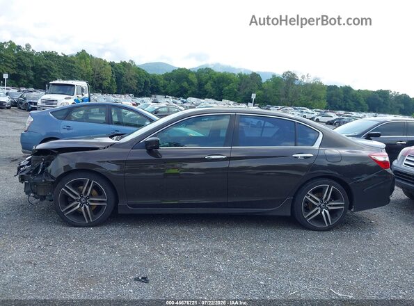 1HGCR2F58GA016549 2016 HONDA ACCORD Коричневый 